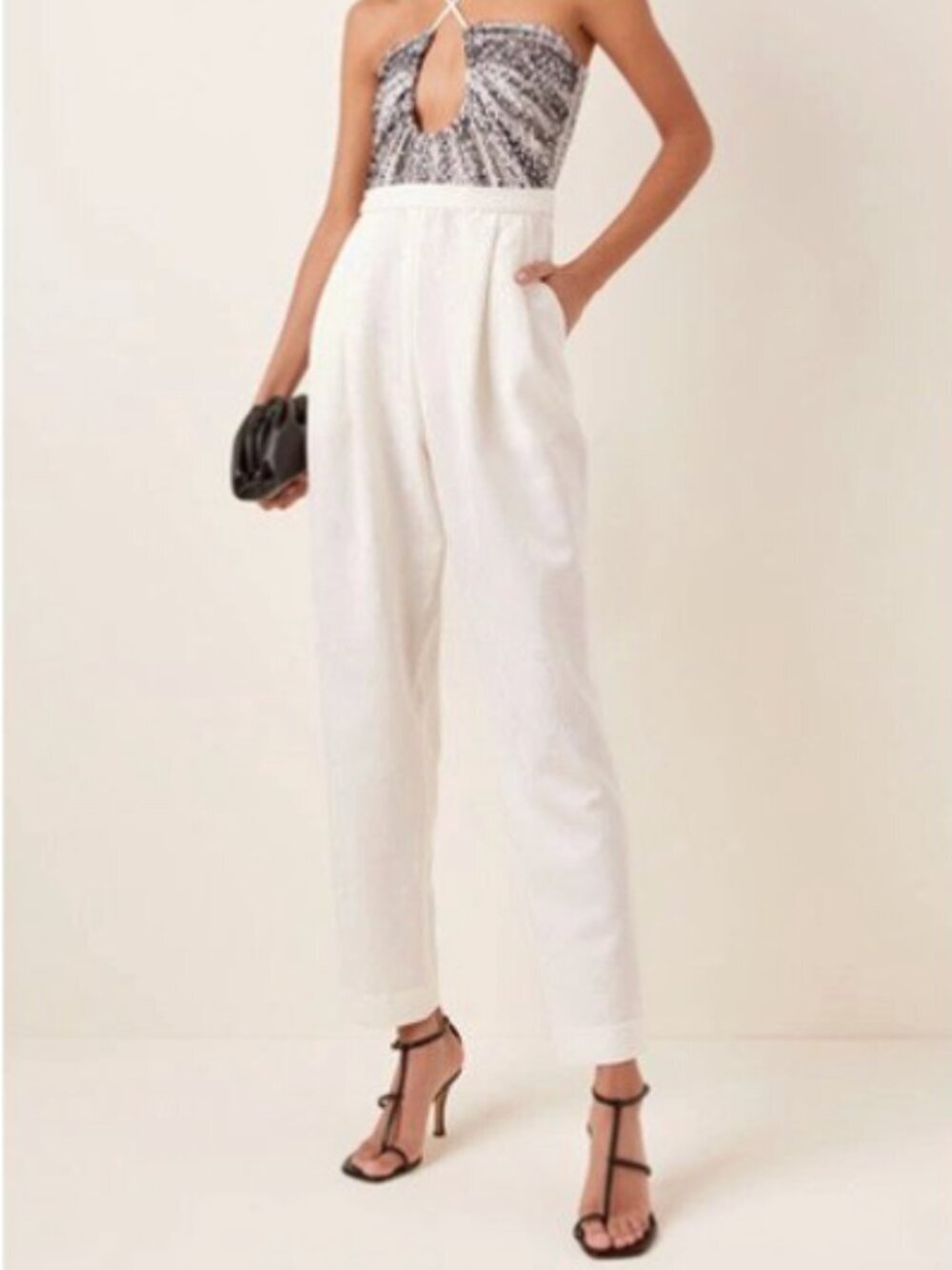 Rachel Comey Tulle Panel Junta Halterneck Women’s Jumpsuit​